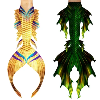 

Mermaid Tail Swimable Mermaid Tails Without Monofin for Swimming Beach Artifact Halloween Cosplay Costume Christmas Gift