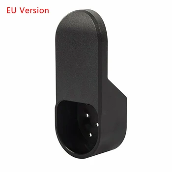 

ABS+PP Charging Cable Organizer EU Version Bracket Holder US Version Black 1 set Practical