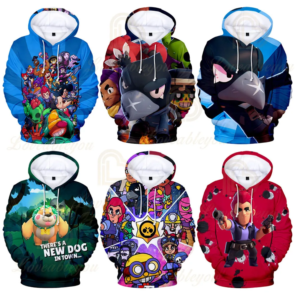 

Kids Hoodies 3D Shooting Game Printed Hoodie Boys Girls Harajuku Cartoon Jacket Tops Men Clothes Pullover