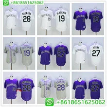 Мужская футболка с надписью Colorado Nolan Arenado Charlie Blackmon Trevor Story FLEX& Cool baseter Jersey camiseta maillot
