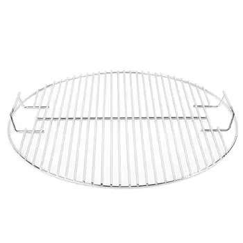 

Stainless Steel Grilling BBQ Net Round Shaped Nonstick Barbecue Net Home Practical Baking Rack Cook Grid Grate