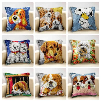 Cute Dog Latch Hook Kit 1