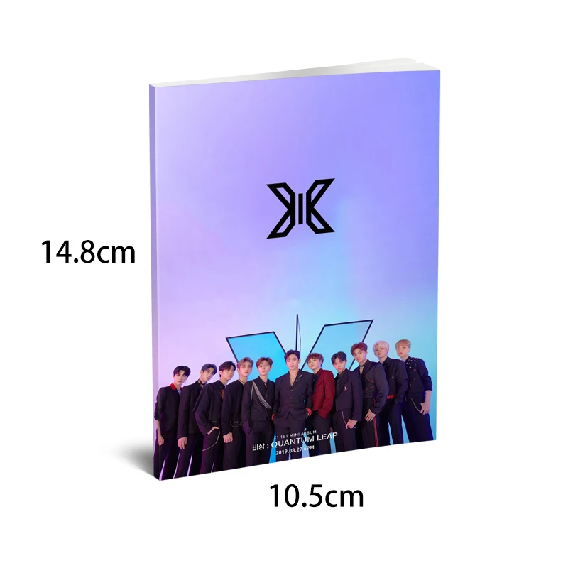 Kpop Produce101 X1 новый альбом &ltQUANTUM LEAP&gt Мини фотоальбом модный K pop XONE Фотокарточка