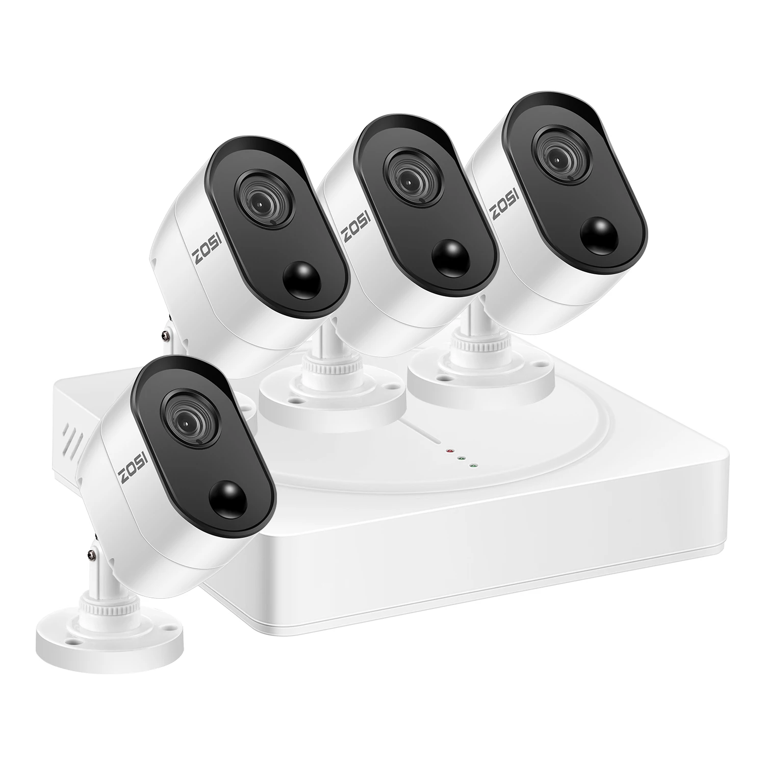 ZOSI Security Camera System 8CH 2MP HD DVR Kit CCTV PIR Detect Outdoor Video Surveillance Camera Set