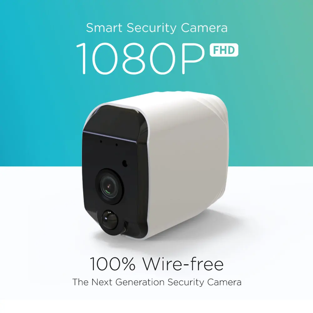 WiFi IP камера наружная 1080P Tuya SmartLife APP управление с питанием от батареи Двусторонняя аудио домашняя камера безопасности монитор IP65 водонепроницаемый