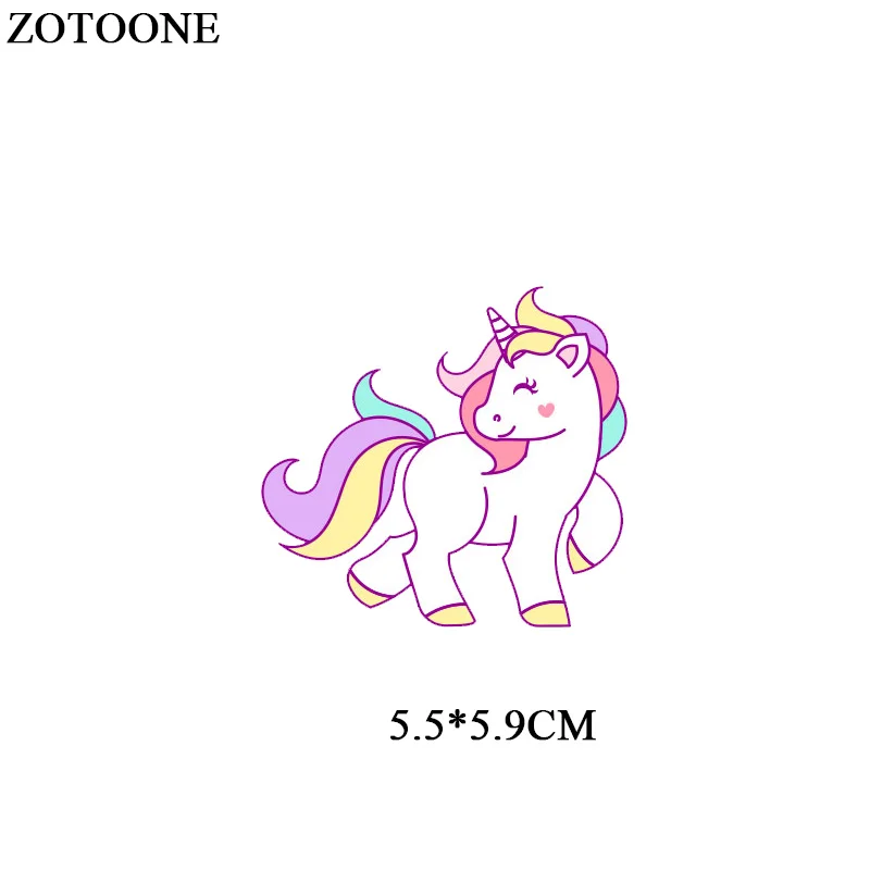 30 ZOTOONE, железные Мультяшные нашивки в виде животных для детской одежды, аксессуары для самостоятельной сборки, декоративные виниловые пластыри, подарочный набор для тела D - Цвет: 30