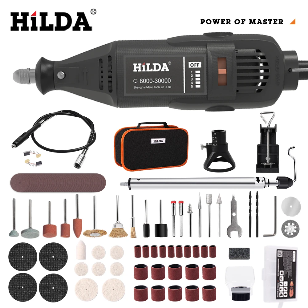 Hilda Electric Drill Dremel Grinder Engraver Pen Grinder Mini Drill