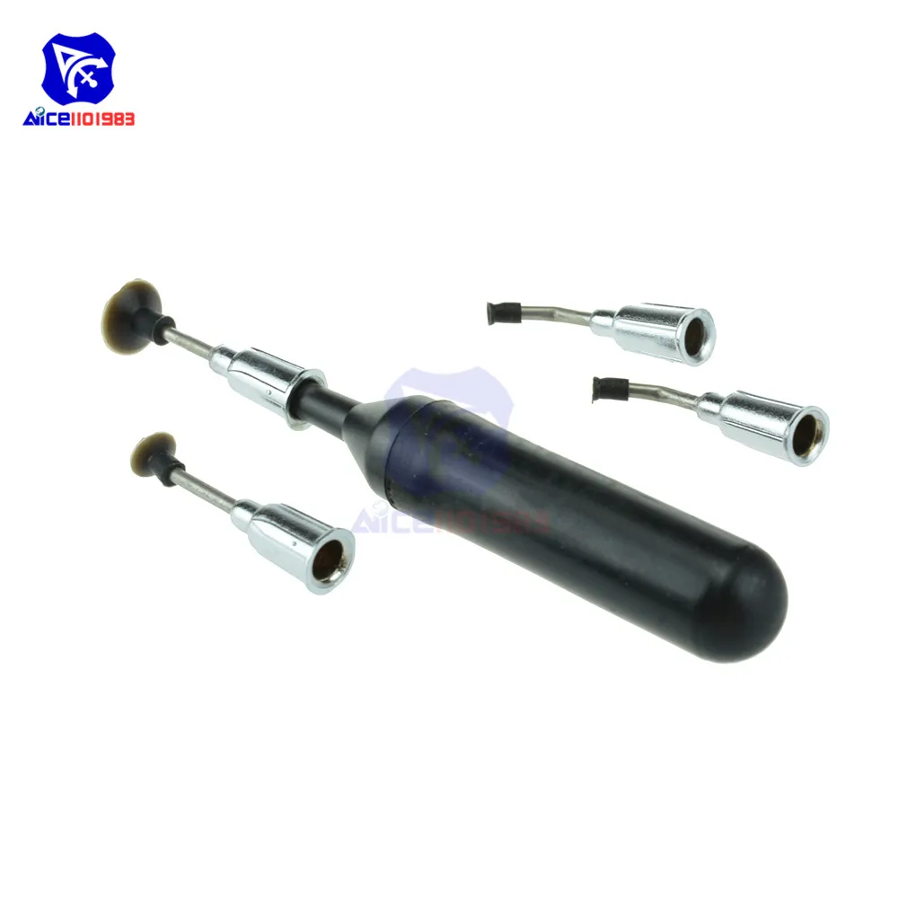 Diymore MT 668 SMD IC вакуумная сосущая ручка ручной инструмент 4 всасывающих головки|header