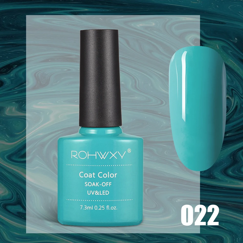 ROHWXY Гель-лак для ногтей, УФ светодиодный лак, все для маникюра, Гель-лак, Полупостоянный Гибридный гвоздь, живопись, впитывается для самостоятельного дизайна ногтей - Цвет: 22