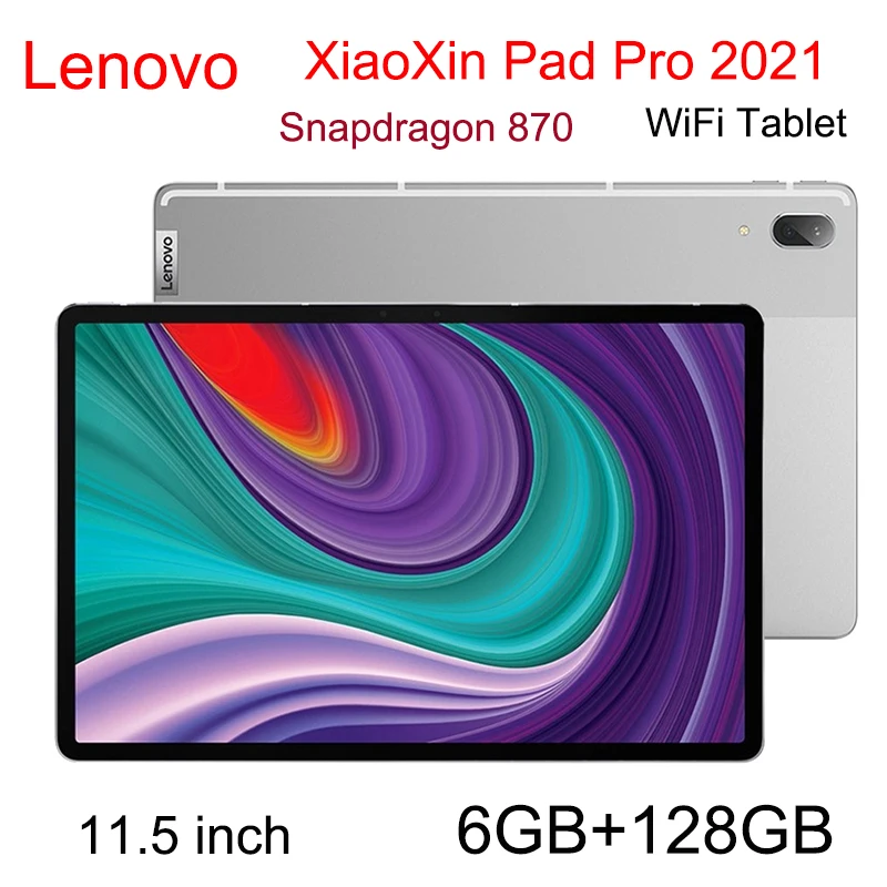 Оригинальный Планшет Lenovo XiaoXin Pad Pro 2021 Wi-Fi Диагональ экрана 11 5 дюйма 6 ГБ + 128