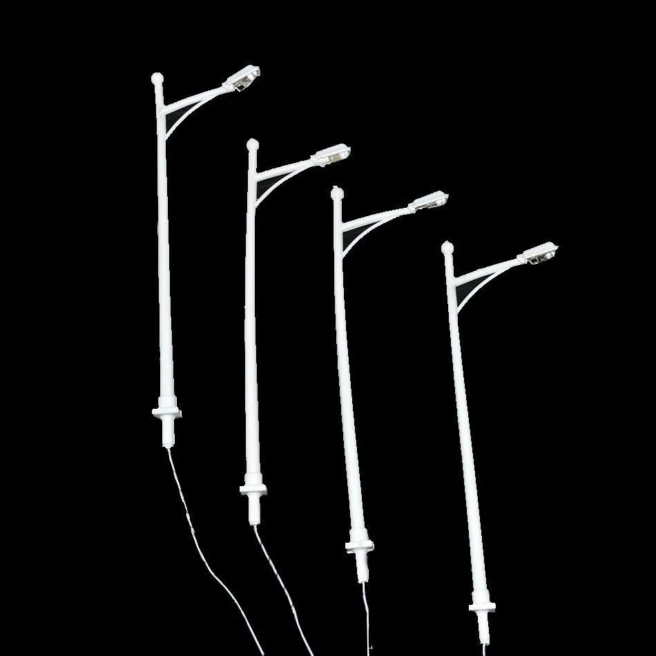 Модель ламп пластиковая модель уличного фонаря N масштаб 1:150 модель уличного фонаря с проводами и лампами