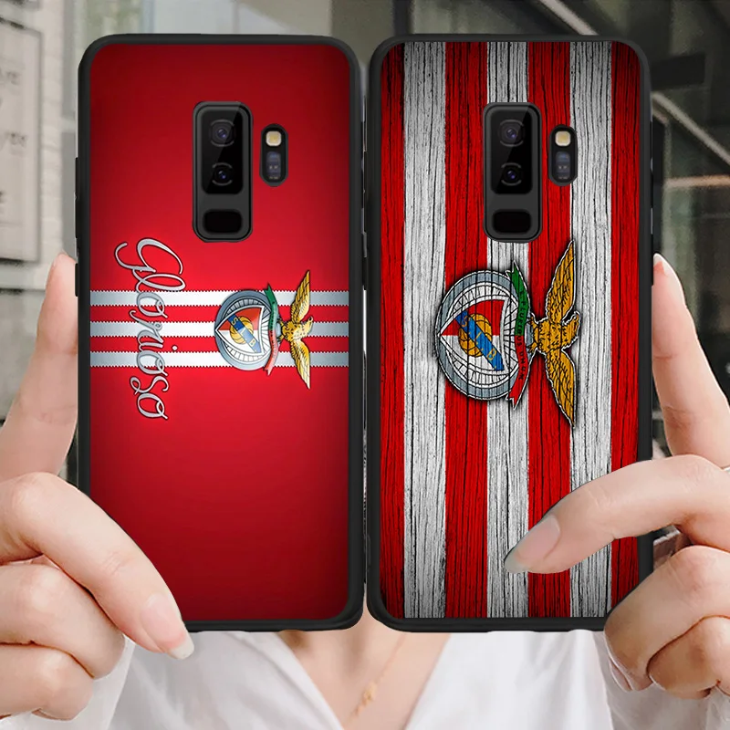 Diy чехол для телефона Benfica Samsung Galaxy S20 S2 S10 S8 S7 Edge черный мягкий ТПУ сделай сам A9 C10 J7