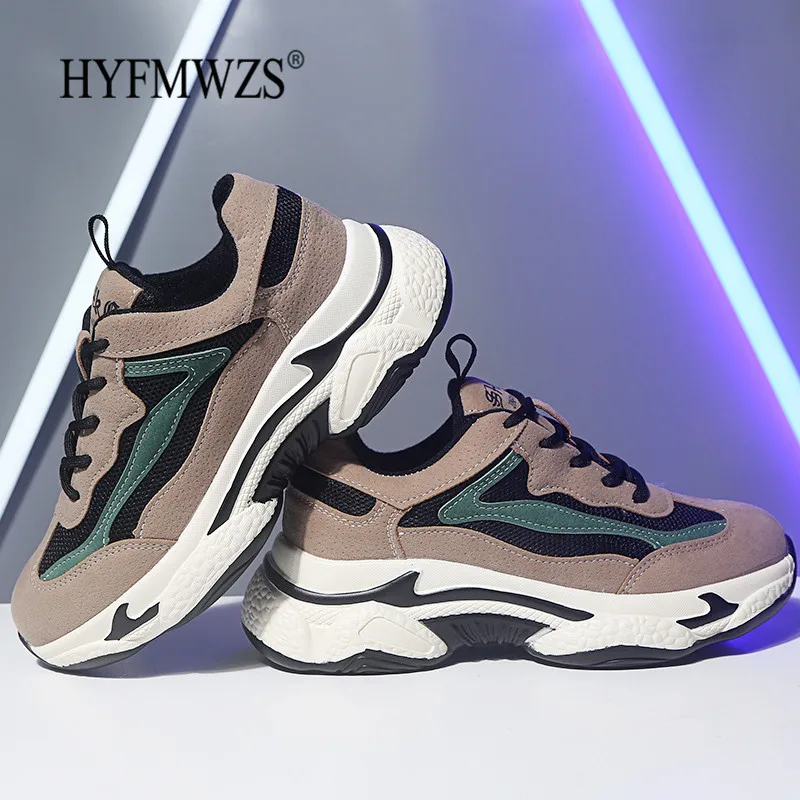 HYFMWZS/распродажа; кроссовки на платформе с индивидуальным шитьем; сезон весна; Повседневная обувь; Zapatos De Mujer; белые туфли; Sapatos Feminino; Размеры 35-40