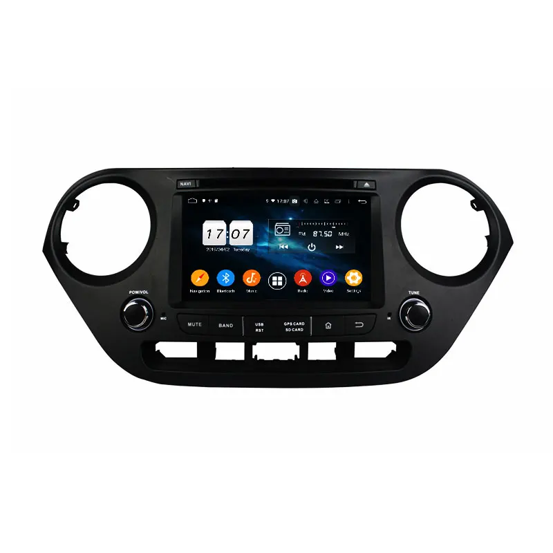 7 &quotAndroid 9 0 Автомобильный мультимедийный плеер для Hyundai I10 2014 2015 LHD DVD 2 Din