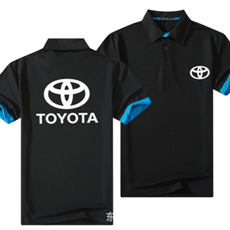 2022 футболка с логотипом TOYOTA Мужская хлопковая мужские свободные футболки сезон
