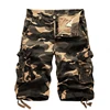 New Cargo Shorts Men Top Design Camouflage Military Army Khaki Shorts Homme Summer Outwear Hip Hop Casual Cargo Camo Men Shorts 2
