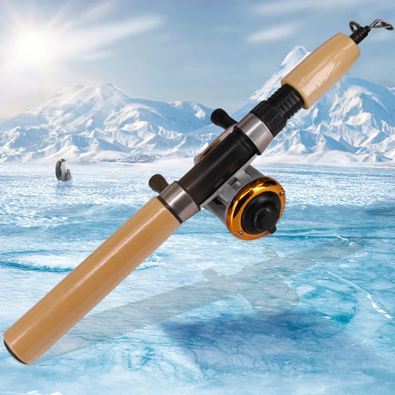 

1pc Winter Fishing Rods Ice Fishing Rods Fishing Reels To Choose Rod Combo Pen Pole Lures Tackle Spinning Casting Hard Rod