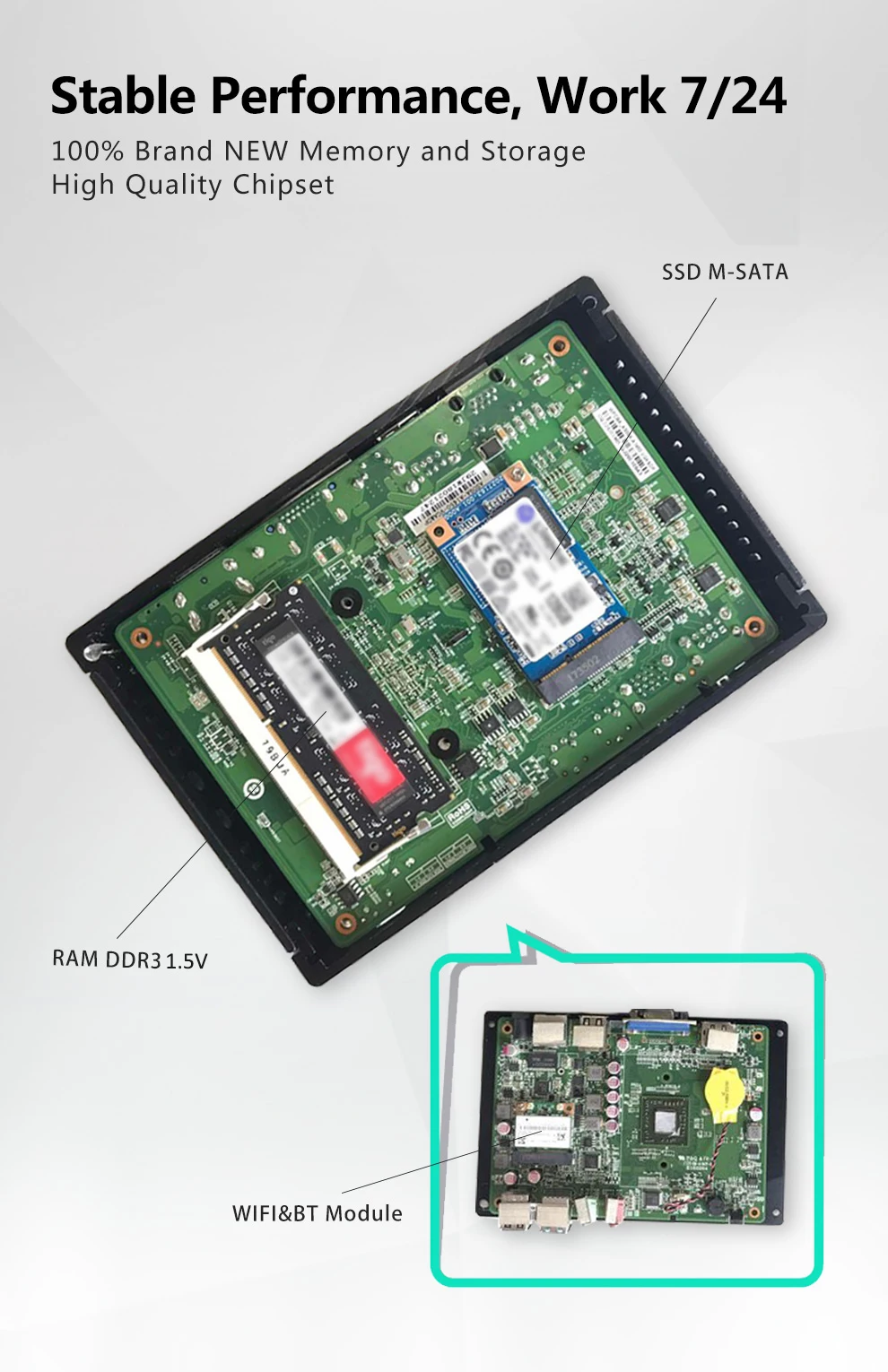 Фабрика ультра низкая мощность безвентиляторный celeron nano Микро ядро barebone система офис ubuntu Linux, Windows 10 pro j1900 Мини ПК