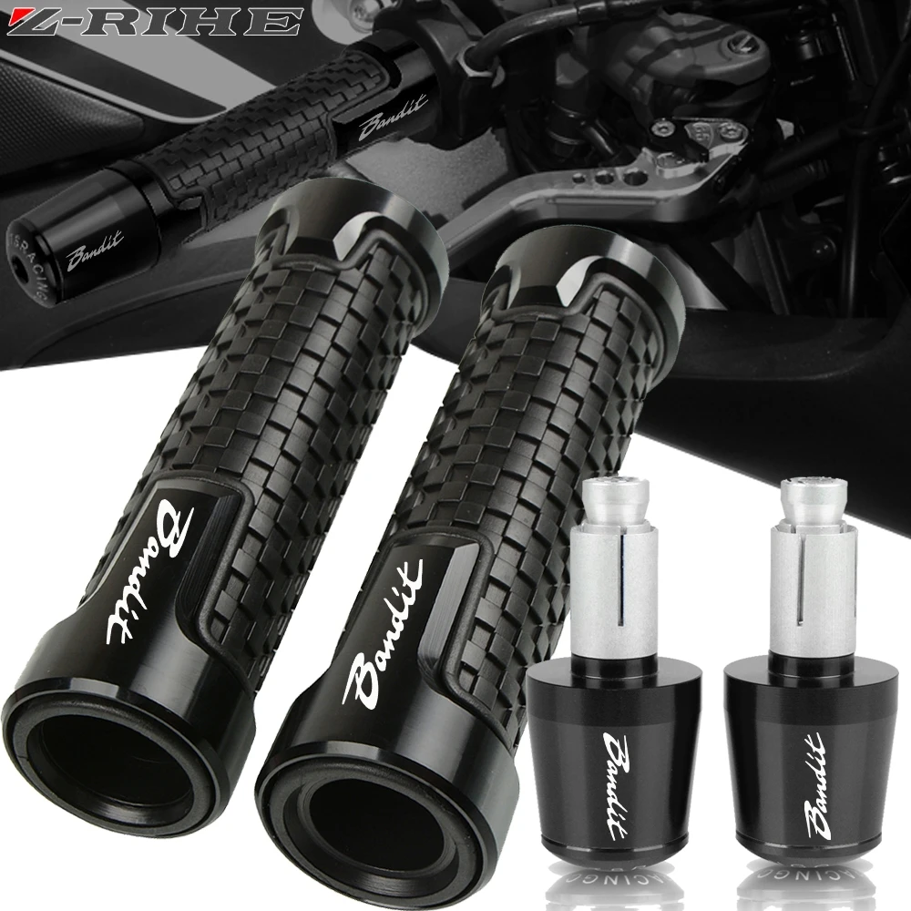 

For Suzuki GSF 250 400 650 600 S N 1250 BANDIT GSF1250 GSF650 GSF600 Motorcycle Handlebar Hand Grips Handle Bar Cap End Cap Plug