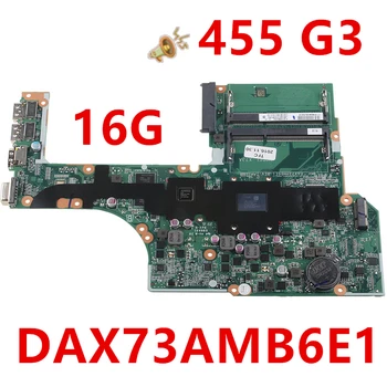 

New Notebook Mainboard For HP ProBook 455 G3 For Laptop Motherboard DAX73AMB6E1 Socket FS1 HDMI+VGA