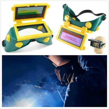 

Welding Mask Darkening Welding Welding Helmet Sparkproof Solar Goggles LCD Grinding Glasses Powered