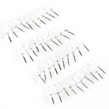 

Clear Push Pins Transparent Plastic