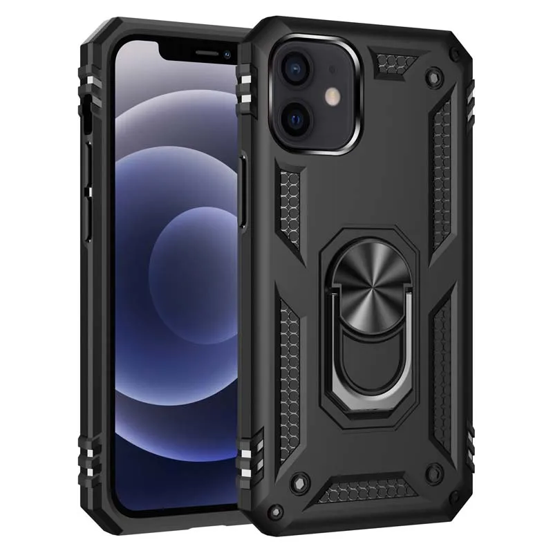 Armor Case For iPhone 11 13 Pro Max XS XR X 7 8 6 6S Plus 5 5S SE 2020 SE2 Shockproof Phone Back Cover for Apple iPhone 12 Mini case iphone 12 pro max