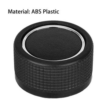

For Cadillac Rear radio Volume control knobs ABS Plastic Replacement 1 Pair Of