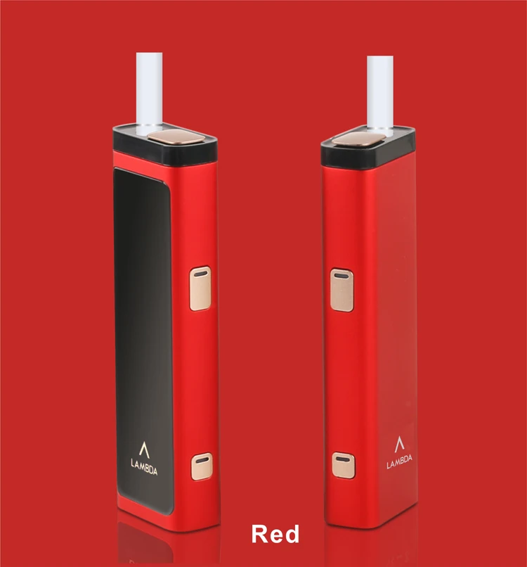 Promo  2019 New Heat Not Burn Tobacco Heating Device HUIMOKE LAMBDA T3 for Sticks Dry Herb Kits Electronic