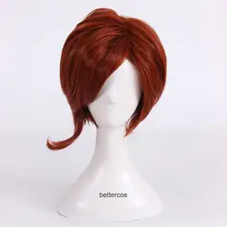 Суперсемейка Хелен Парр Elastigirl косплей парик короткий Боб термостойкие синтетические волосы парик + парик