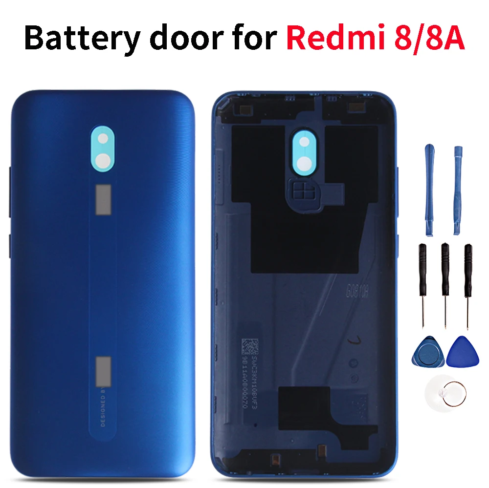 Задняя крышка батарейного отсека для Redmi 8 чехол Корпус Замена Xiaomi Redmi8A 8A|Экраны