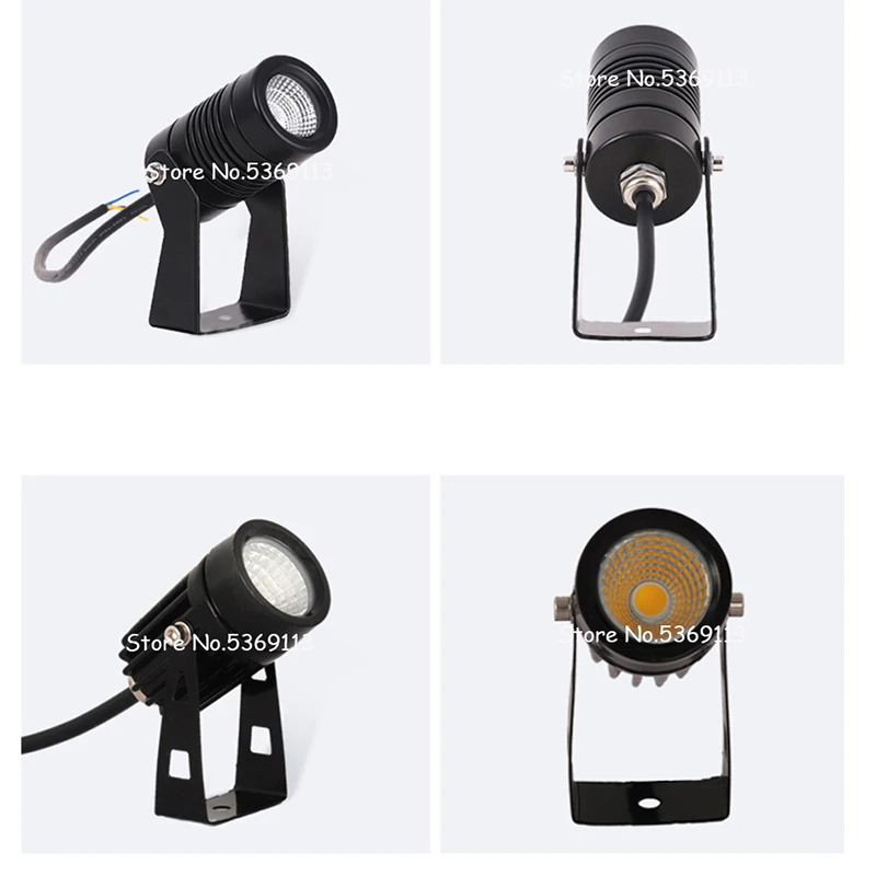 Solar Lights LED COB Garden Lighting 1W-5W Outdoor Spike