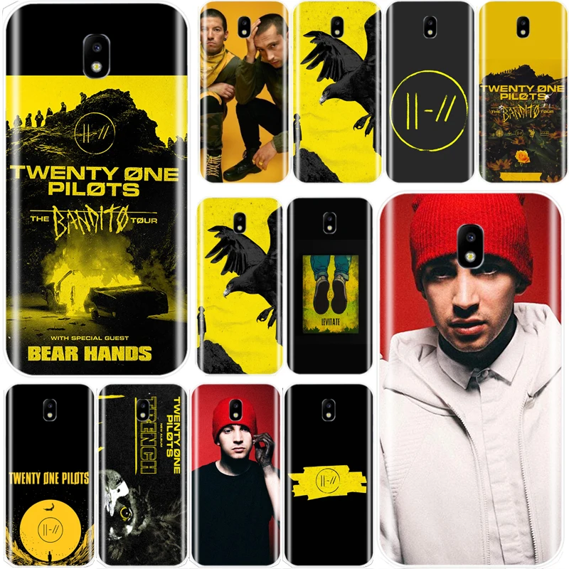 twenty one pilots Cover Soft Silicone TPU Phone Case For Samsung Galaxy J3 J4 J5 J6 J8 2018 J7 2016 2017 | Мобильные телефоны и