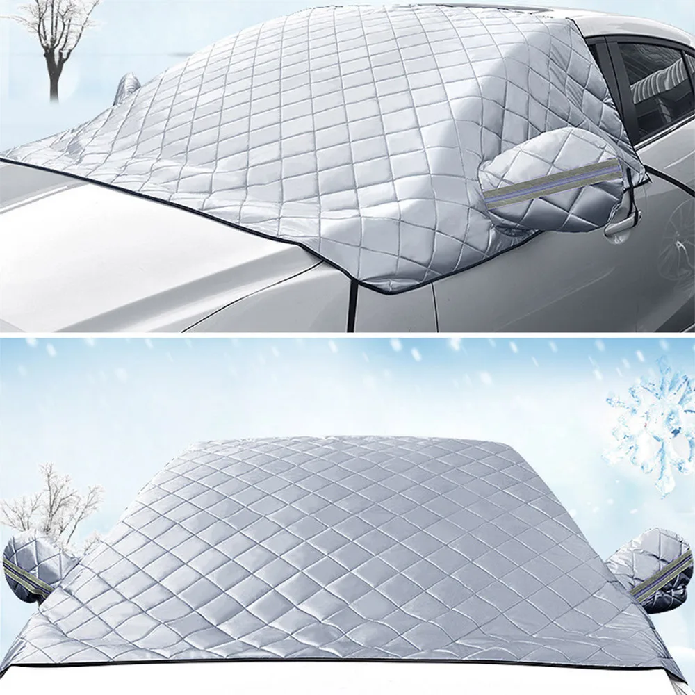 Универсальный автомобильный лобовое стекло на любую погоду, защита от солнца, защита от солнца, защита от снега, защита от пыли, защита от снега