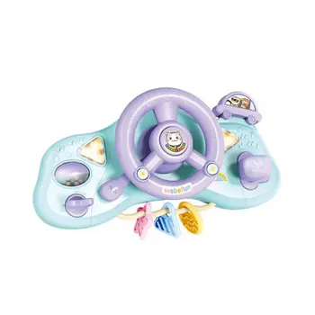 

Simulation Electric Driving Steering Wheel with Music Sound Light Educational Toys Musical Instruments Children Christmas Gift
