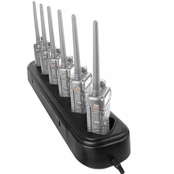 

Six-Way 1 Row Fast Battery Charger Replace For Baofeng UV5R 5RA Walkie-Talkie