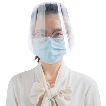 

1PC Transparent Face Masks Anti-droplets Anti-fog Dust-proof Face Shield Face Eyes Protector Safety Mask Viseira Visor маска
