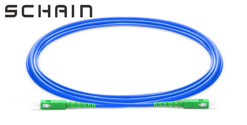 

3m SC APC LC APC UPC Patchcord Armored Simplex Ftth Cable Single Mode PVC Fibra Optica Patch Cable Ftth SC Cable Jumper