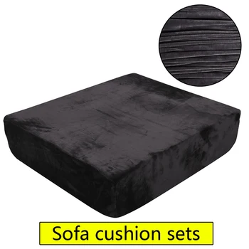 

Sofa Cushion Cover Couch Protective Shell Waterproof Elastic Polyester Stretchable Replaces Hotel Room Home Textile
