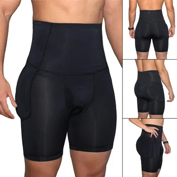 

Men Butt Lifter Padded Underwear Buttocks Booster Enhancer Hip Shaper Boxer Shorts FEA889