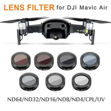 Mavic воздушный фильтр нити UV/ND4/ND8/ND16/ND32/CPL объектив Фильтры Комплект для DJI Mavic камера воздушного дрона Сверхлегкий объектив Комплект аксессуаров