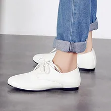 Новинка; женская обувь; модные ботинки в английском стиле; обувь на плоской подошве со шнуровкой; большие размеры; мужская кожаная повседневная обувь; JU19 1