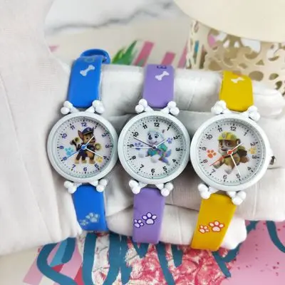 Paw patrol цифровые часы время для развития интеллекта обучения собаки Эвереста фигурка аниме «Щенячий патруль» игрушка детский подарок