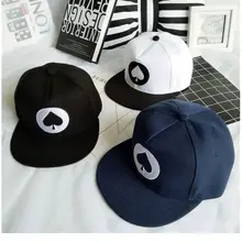 Jianhua звезда с той же игральной картой пики вышитая бейсбольная Кепка мужчин и wo мужчин корейской версии осенью и зимой ti