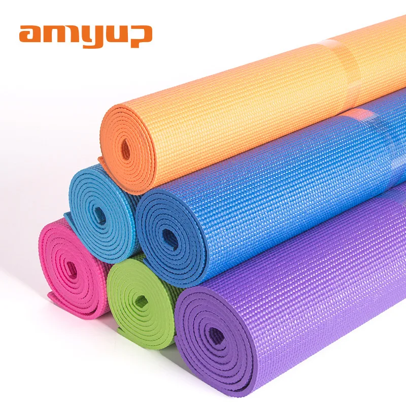 

Do mai PVC Monochrome Single Layer Yoga Mat Environmentally Friendly Tasteless Durable Camping Exposed Food Mat Slip Mat Fitness