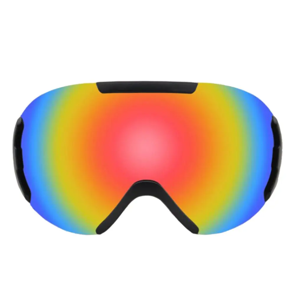 Лыжные очки для мужчин и женщин, очки для сноуборда, очки для катания на лыжах, защита от снега, лыжные очки, противотуманные лыжные маски - Цвет: Красный