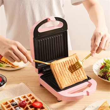 

Multifunctional Electric Sandwich Waffle Maker Breakfast Machine 200V Egg Cake Oven Sandwichera Waffles Machine Toster 650W