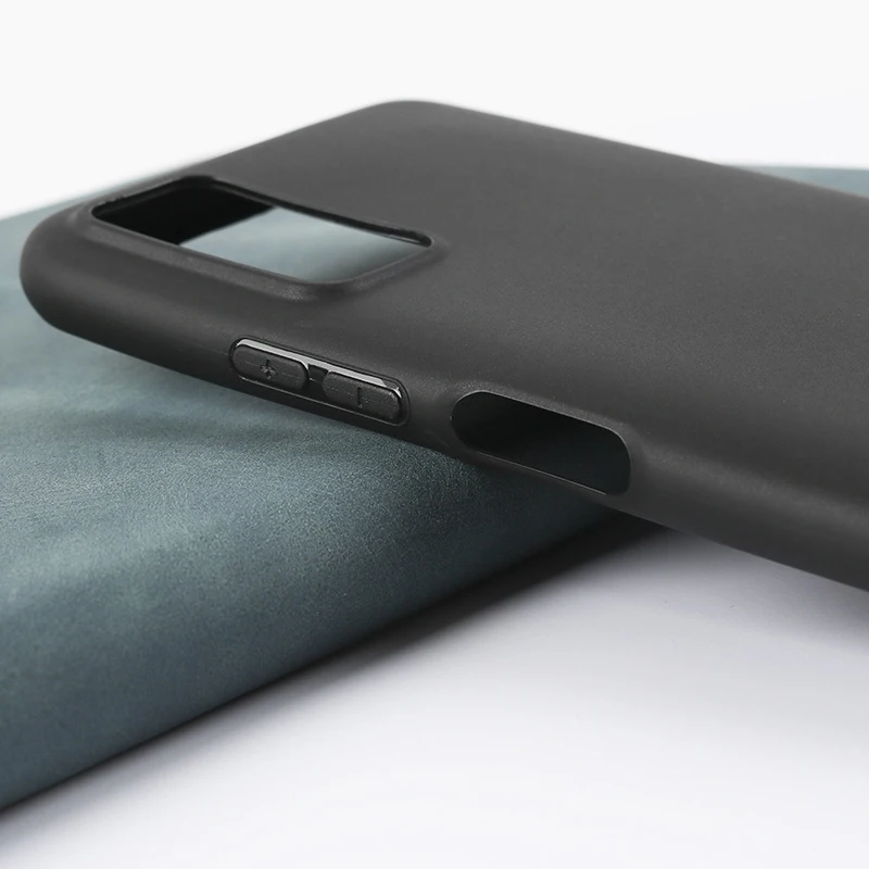 Black Soft Silicone Protective Case - High-Quality TPU Cover