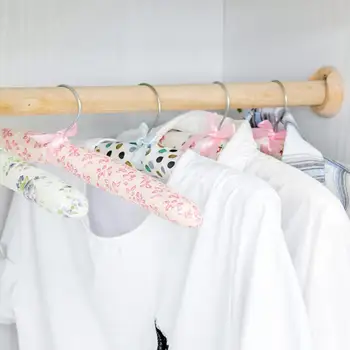 

cloth hanger garden clothes hangers solid wood anti-skid indented clothing rack sponge hangers for clothes