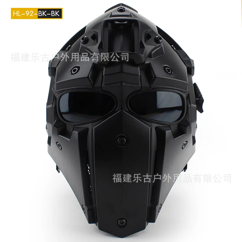 

New Style Outdoor Tactical Closed-toe-Helmet Mask One-piece Version of Science Fiction Tactical Punisher Helmet you xi cs Helmet